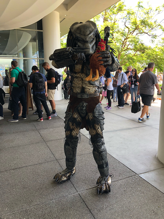 The Predator wants you to know he really doesn’t like chickens.